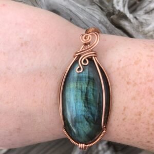 Labradorite Cuff Bracelet