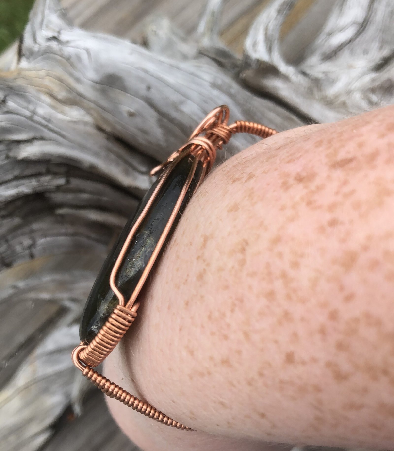 Labradorite Cuff Bracelet - Image 2